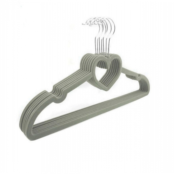 Set 5 Umerașe Haine cu Design Inimă – 40 cm, PVC [3]