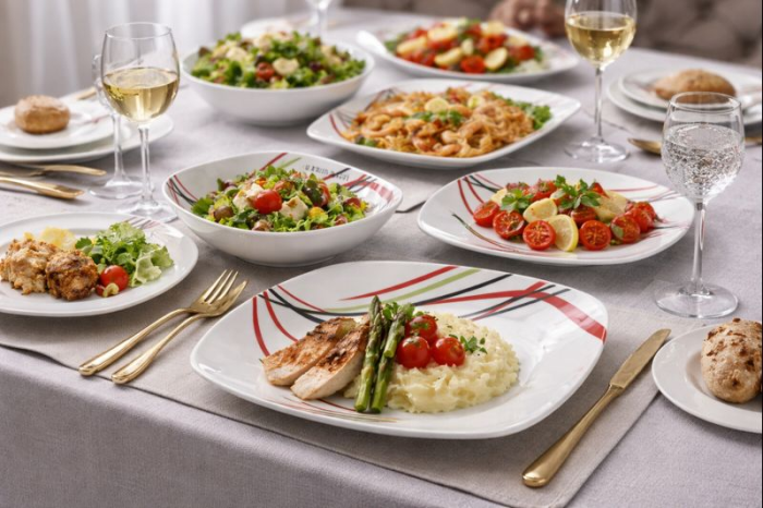 Set farfurii din portelan Modern Lines Prestige – 40 piese [4]