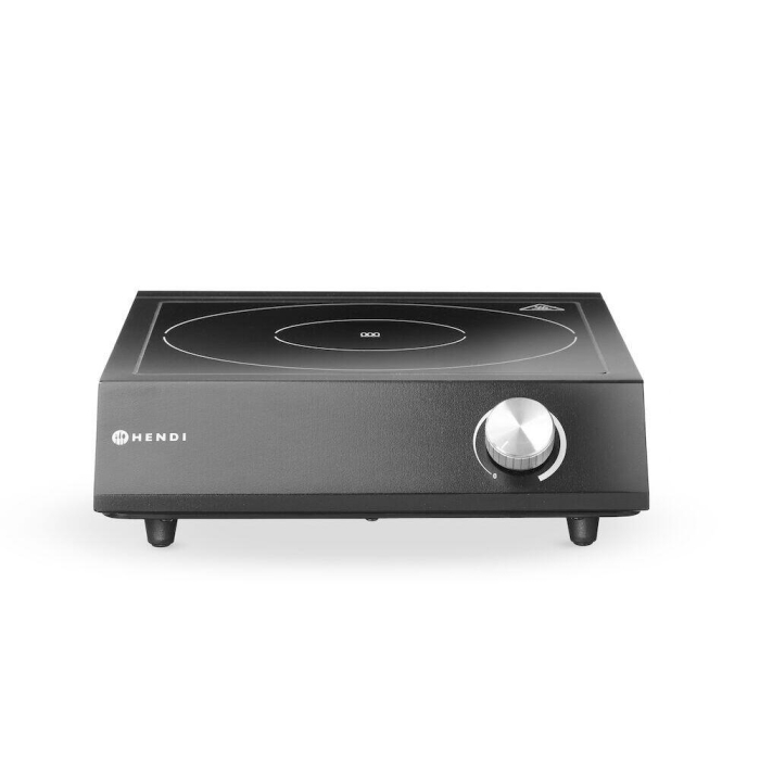 Set: Plita cu inductie 3500W + cratita + tigaie, HENDI, Negru, 220-240V/3500W, 320x395x(H)95mm [3]