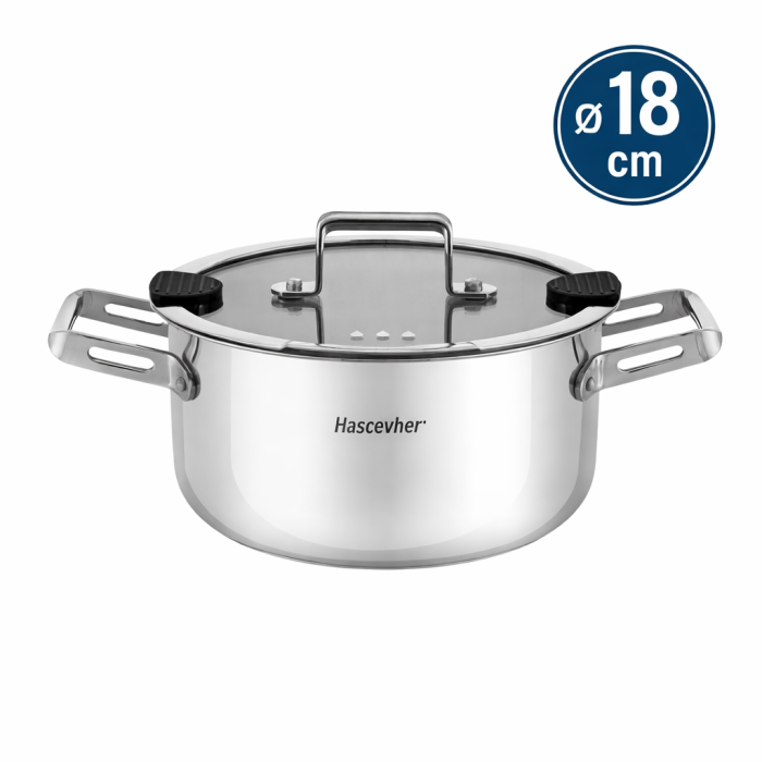 Set Vase de Gătit Inox Hascevher 18/10 [2]