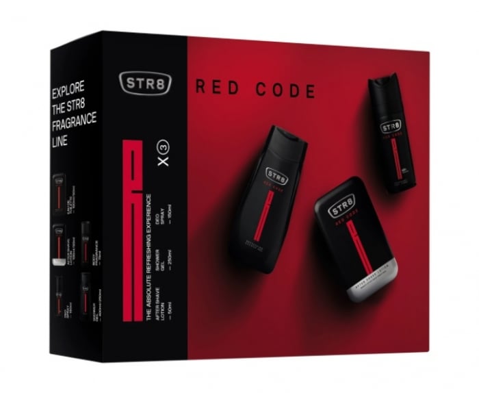 STR8 CASETA CADOU (ASL50ML+DEO150ML+SG250ML) RED CODE [1]