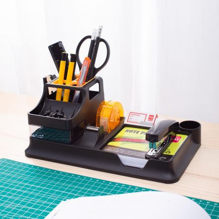 Suport birou echipat Deli – 7 compartimente, 16 piese (Model 2) [4]