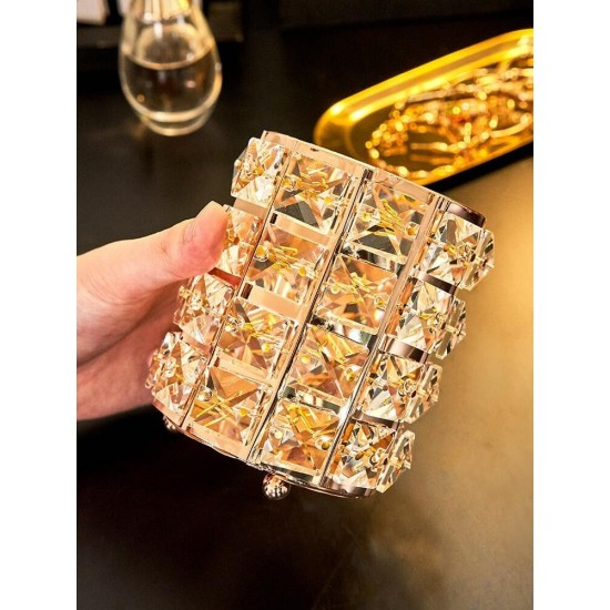 Suport pensule rotund gold [1]