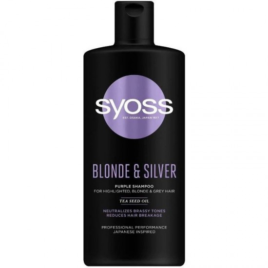 Syoss sampon 440ml blonde silver [1]
