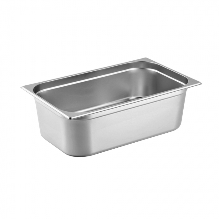 Tava inalta, Horeca din inox , pentru depozitare alimente 32.5x17.6x10 Cm [1]