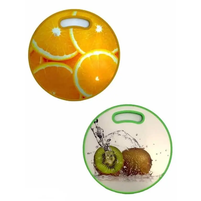 Tocător PVC Rotund 35 cm – Design Fructe [3]