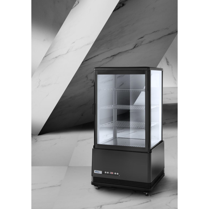 Vitrina de prezentare 78 L (neagra) - 230 V, 170 W, 452X406X (H)966 mm [8]