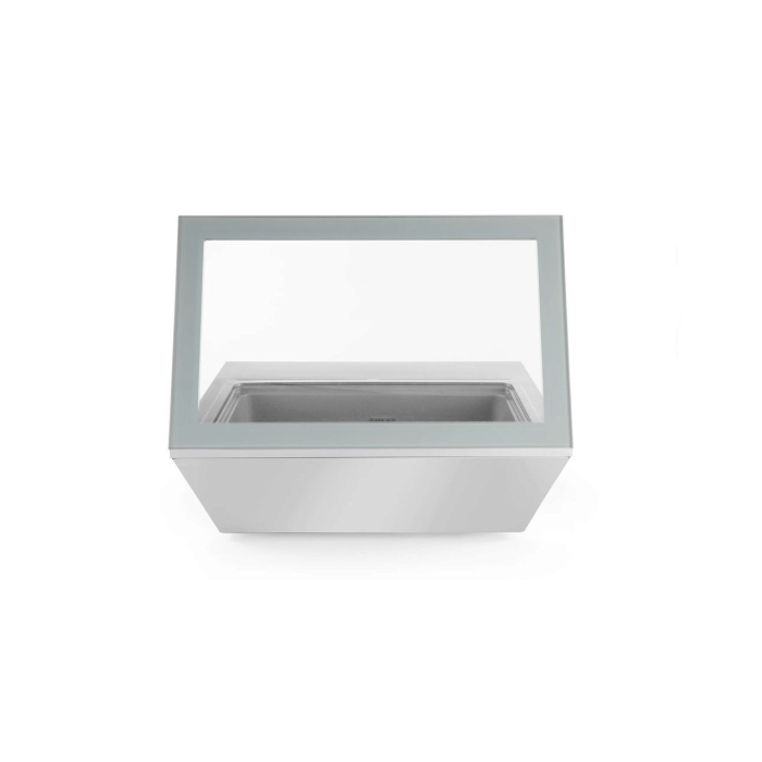 Vitrina de prezentare pentru inghetata, 77 lt, -18/-25 gr C, corp inox, ARKTIC by Hendi, 867x735x(H)373mm, Clasa energetica E [3]