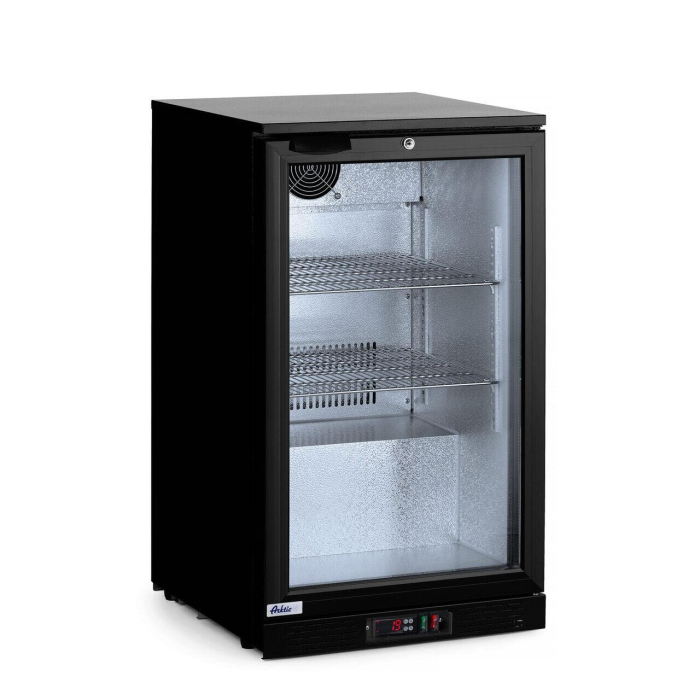 Vitrina frigorifica de prezentare interval temp. 2/10 C, 150 W, corp inox, ARKTIC by Hendi, 500x500x(H)900 mm 103 Litri, Clasa energetica D [8]