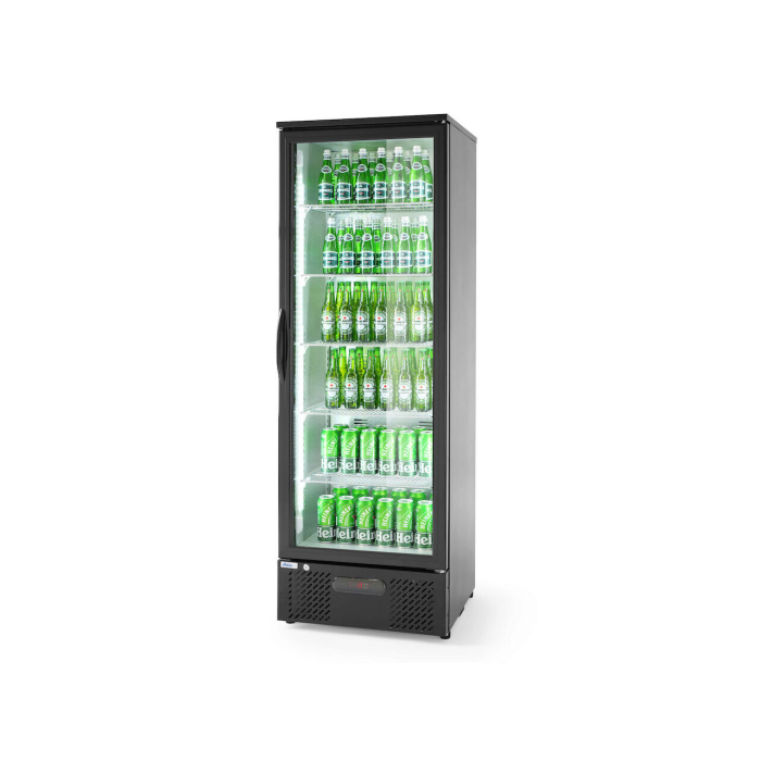 Vitrina frigorifica de prezentare interval temp. 2/10 C, 195 W, corp inox, ARKTIC by Hendi, 600x530x(H)1820 mm 300 Litri, Clasa energetica E [5]