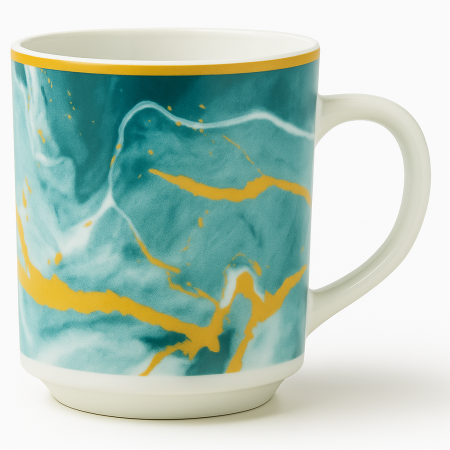 Vase si accesorii bucatarie - Cana opal Majestic Forest, 240 ml