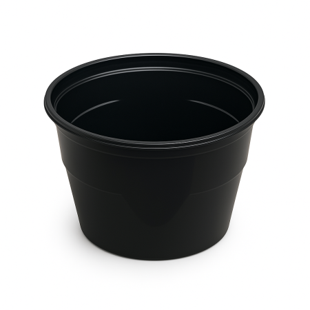 Bol supă PP 680 ml, negru, 50 buc/set [3]