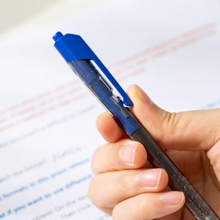 Pix cu Mecanism 0.7 mm Arrow Albastru – DELI [2]