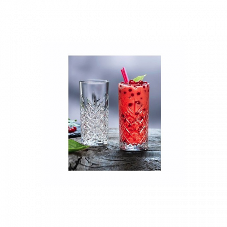 Pahare din Sticla Timeless Long Drink 295 ml - 12 Buc / Set [4]