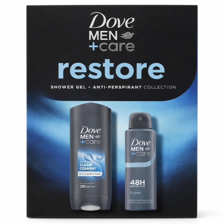 Casete cadou - DOVE Casetă Cadou (SG 250ml + DEO 150ml) Men+Care Restore