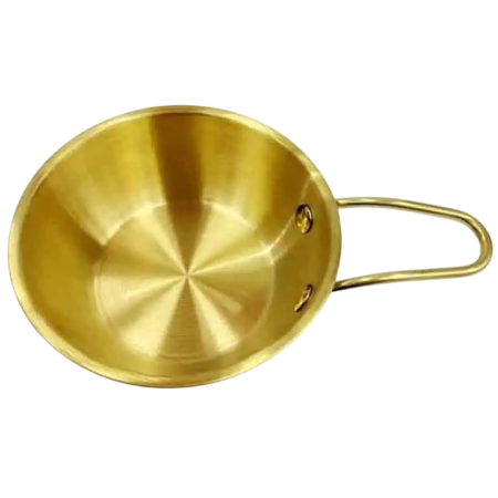 Vase si accesorii bucatarie - Sosiera cu maner – 12 cm, din fier