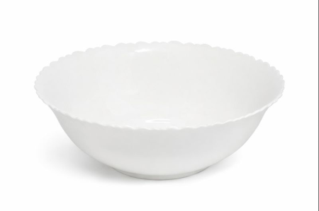 Vase si accesorii bucatarie - Bol Opal Alb Elegant, 17 cm