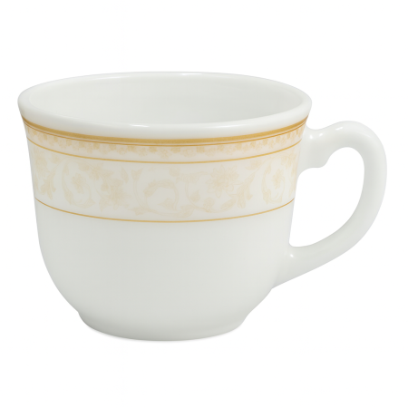 Vase si accesorii bucatarie - Ceasca Opal Oro 220ML – Eleganta Clasica cu Accente Aurii