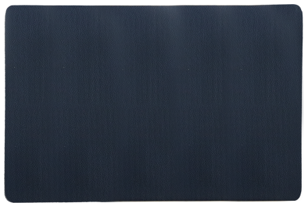Vase si accesorii bucatarie - Suport de masa din piele, dreptunghiulare, DARK BLUE, 45 x 30 cm - 6 Buc / Set