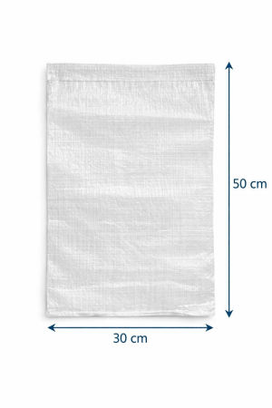 Saci Rafie - Saci Rafie 30x50 cm , Alb – 100 Buc / Set