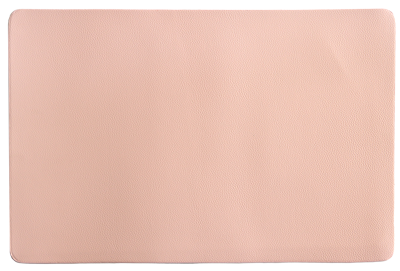 Vase si accesorii bucatarie - Suport de masa din piele, dreptunghiulare, POWDER COLOR, 45 x 30 cm - 6 Buc / Set