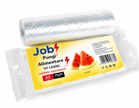 Pungi alimentare - Pungi Alimente 0.500 KG – 15x18CM – 200 BUC