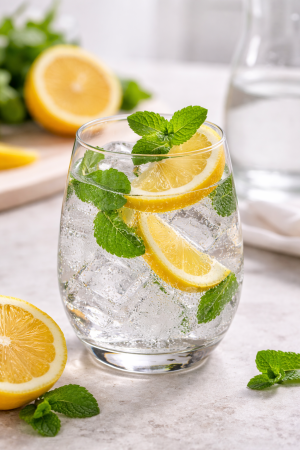 Pahar apă Amber 420858, 440 ml – Design modern și eleganță în servirea băuturilor [2]