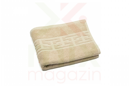 Textile - Prosop fata 50x90 cm, 400 gr/mp, produs in pakistan, 100% bumbac, culoare : bej