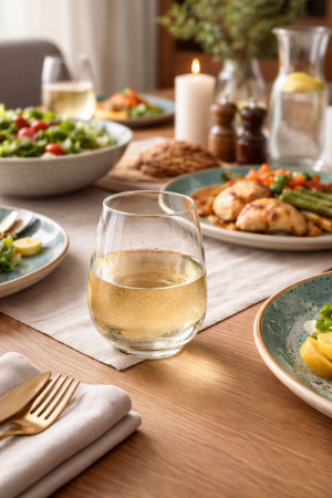 Pahare din sticla 350 ml pentru apa - 12 Buc / Set [1]