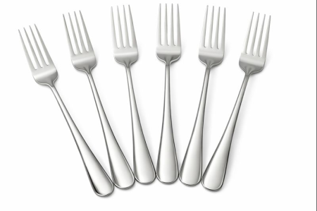 Vase si accesorii bucatarie - Furculita inox SilverEdge - 6 Buc / Set