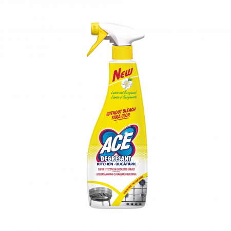 Detergenti si solutii de curatenie - Ace solutie spray 750ml bucatarie