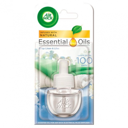 Odorizante - Airwick odorizant camera rezerva 19ml essential oils talco