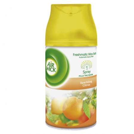 Odorizante - Airwick odorizant camera rezerva 250ml sparkling citrus