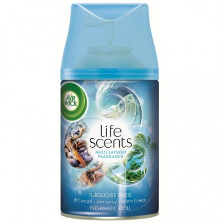 Odorizante - Airwick odorizant camera rezerva 250ml turquoise oasis life sents