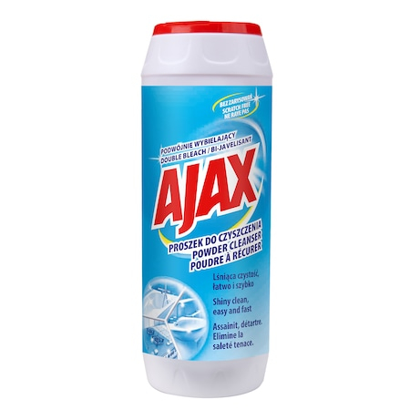 Solutie bucatarie - Ajax praf curatat 450g double bleach