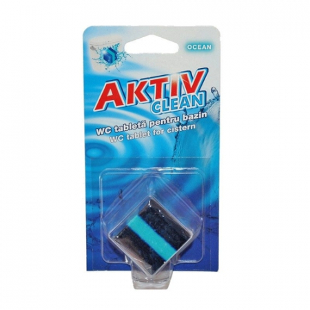 Odorizante wc - Aktiv clean odorizant wc tableta 50g marine