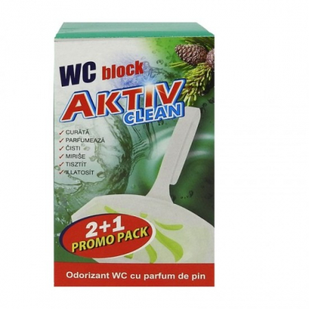 Odorizante - Aktiv odorizant wc pin promo pack 2+1