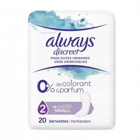 Ingrijirea corpului - Always absorbante 12buc discreet normal 0% colorant&parfum