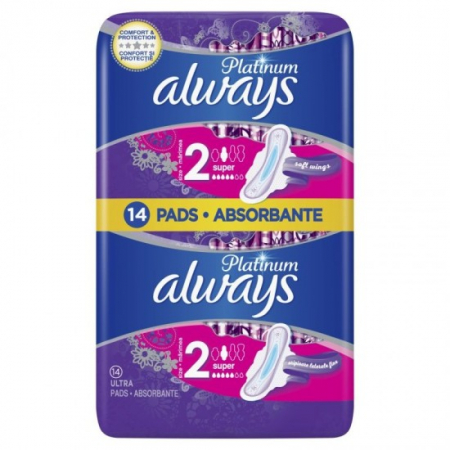 Absorbante - Always absorbante 14buc platinum super