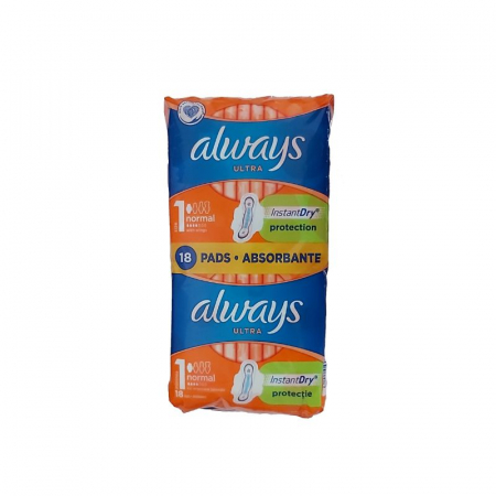 Absorbante - Always absorbante 18buc ultra instant dry