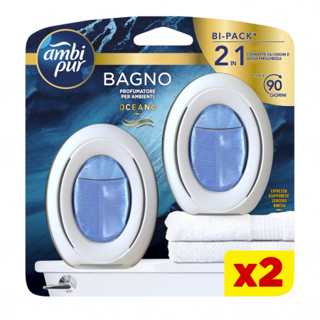Odorizante - Ambi pur odorizant baie 2x7.5ml ocean