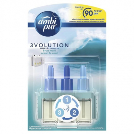 Odorizante - Ambi pur odorizant camera 3volution rezerva 20ml briza marii ocean