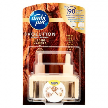 Odorizante - Ambi pur odorizant camera 3volution rezerva 20ml lemn madera