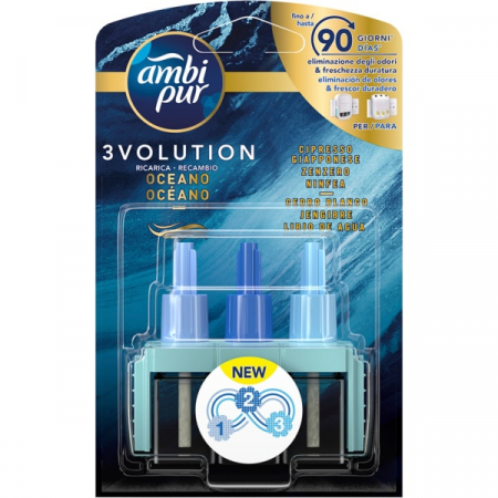 Odorizante - Ambi pur odorizant camera 3volution rezerva 20ml ocean