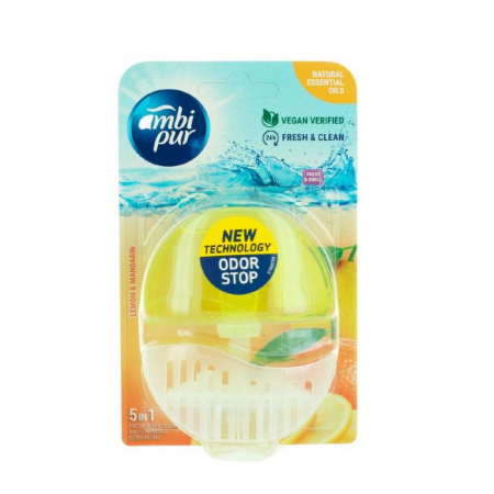 Odorizante wc - Ambi pur odorizant wc 5in1 55ml lemon mandarin