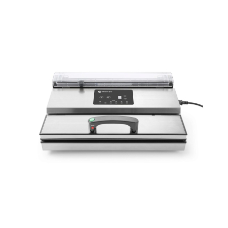 Aparat de vidat profesional Hendi Kitchen Line, 550W, pompa dubla de capacitate mare 16lt/min, inox, 490x260x(H)145 mm [2]