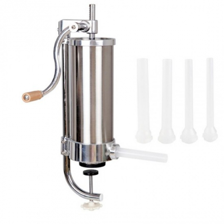 Ustensile bucatarie - Aparat pentru umplut carnati 3l inox vertical
