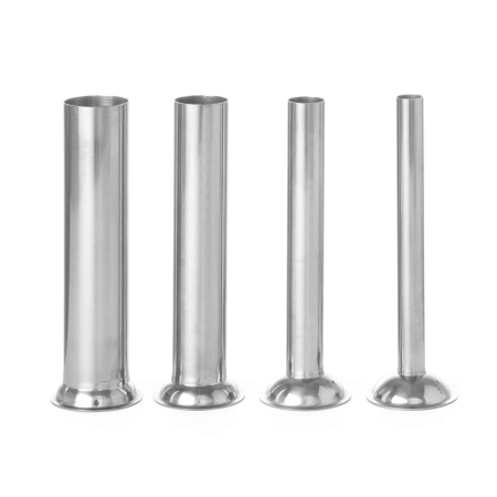 Aparat umplut carnati inox,  profesional, manual, capacitate 3 litri, Hendi Profi Line, 3 palnii incluse [1]