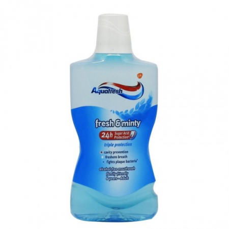 Apa de gura - Aquafresh apa gura 500ml fresh minty