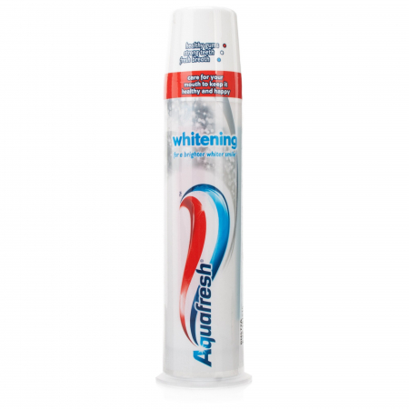 Pasta dinti - Aquafresh pasta dinti 100ml pompita whitening